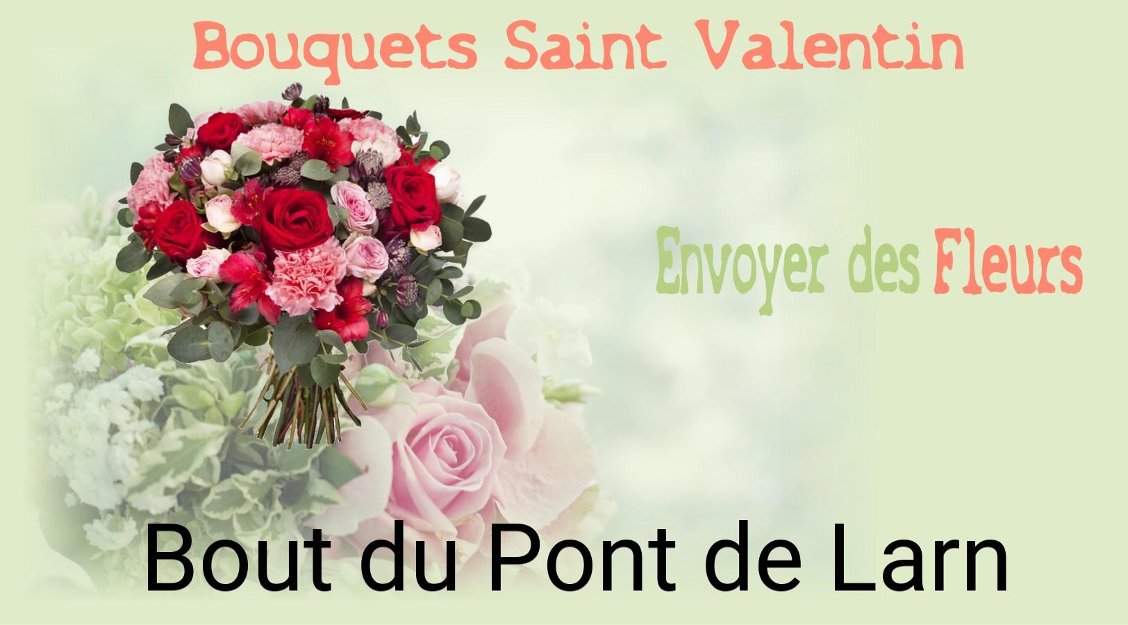 Roses de Saint-Valentin livrées à Bout-du-Pont-de-Larn